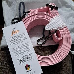 Lug Satin Luxe Crossbody Strap 1.25 Inch In Bubble Pink